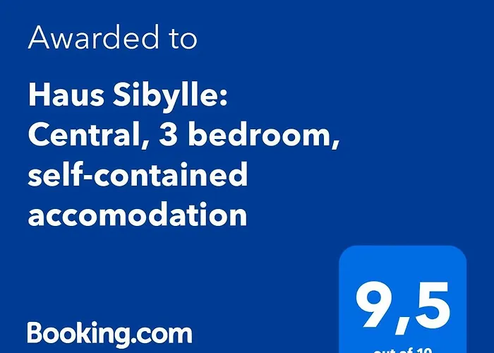 Apartamento Haus Sibylle: Central, 3 Bedroom, Self-contained